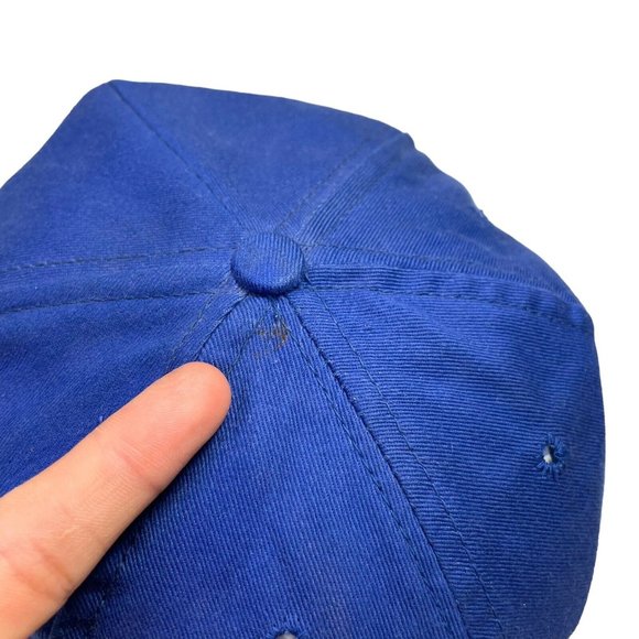 Vintage Miller Lite "Lite Beer" Adjustable Trucker Hat with Rope- Blue - Picture 12 of 12